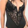 Body negro de encaje Bucaramanga