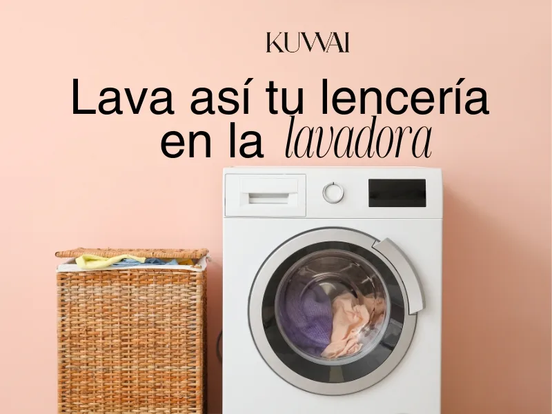 Lava asi tu lencería de mujer en la lavadora