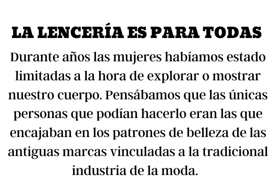 Tienda de lenceria de mujer en Bogota