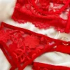 set de lenceria rojo con liguero en Medellin