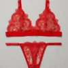 Conjunto de lenceria rojo en Bogota